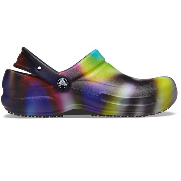 Crocs Women's Bistro Graphic Work Clog Multicolor Size 7 - Picture 5 of 5